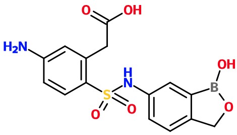 (image for) MC085294 [5-Amino-2-(1-hydroxy-1,3-dihydro-benzo[c][1,2]oxaborol-6-ylsulfamoyl)-phenyl]-acetic acid